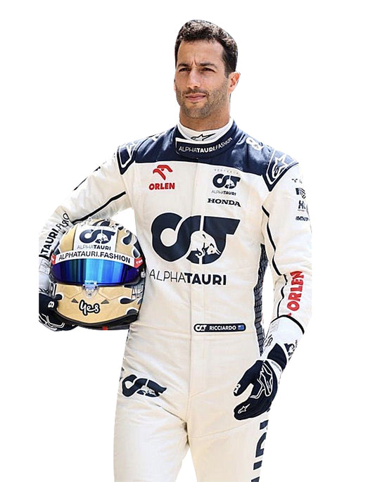 Daniel Ricciardo 2024 AlphaTauri Formula 1 Racing Suit