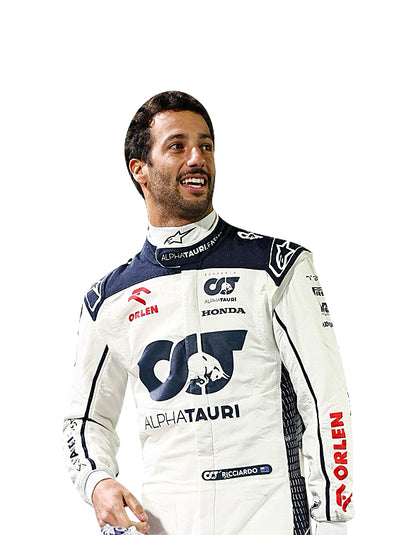 Daniel Ricciardo 2024 AlphaTauri Formula 1 Racing Suit