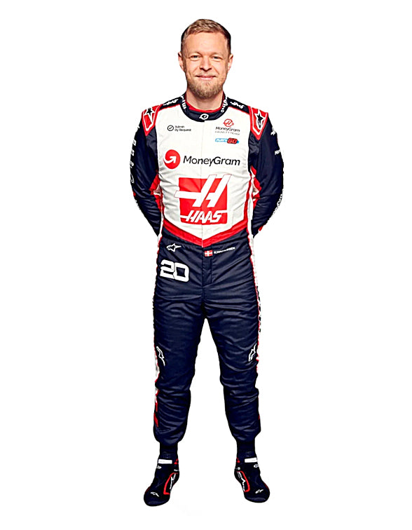 Kevin Magnussen MoneyGram Haas F1 Team Racing Suit 2024