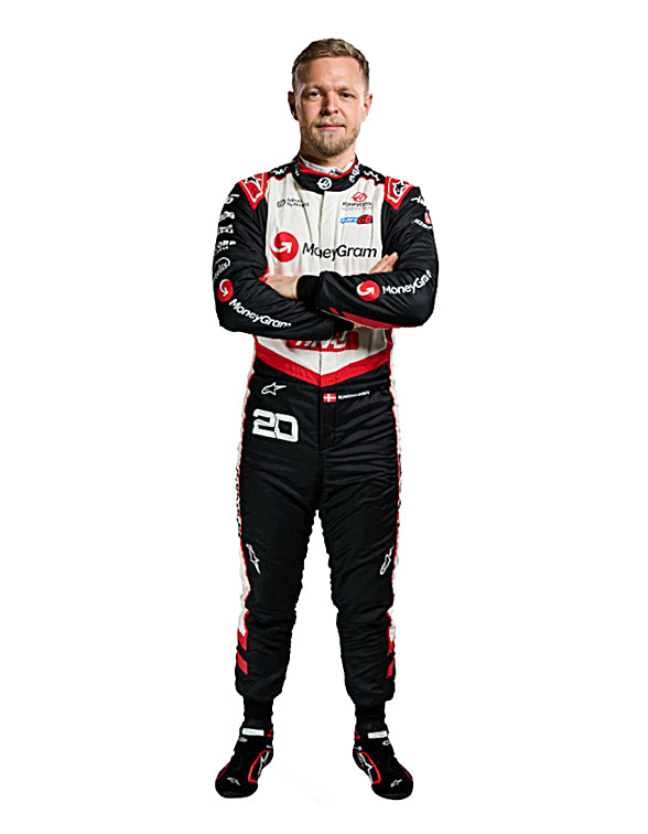 Kevin Magnussen MoneyGram Haas F1 Team Racing Suit 2024