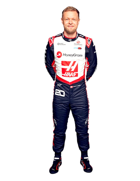 2024 Haas F1 Team Nico Hülkenberg #20 Race Suit | MoneyGram Haas Formula 1 Racing Suit