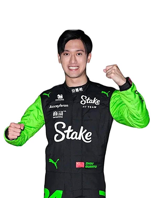 2024 Zhou Guanyu Stake F1 Team Kick Sauber - F1 Driver Suit