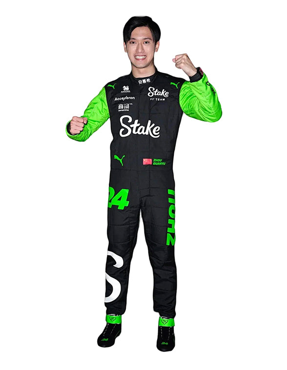 2024 Zhou Guanyu Stake F1 Team Kick Sauber - F1 Driver Suit