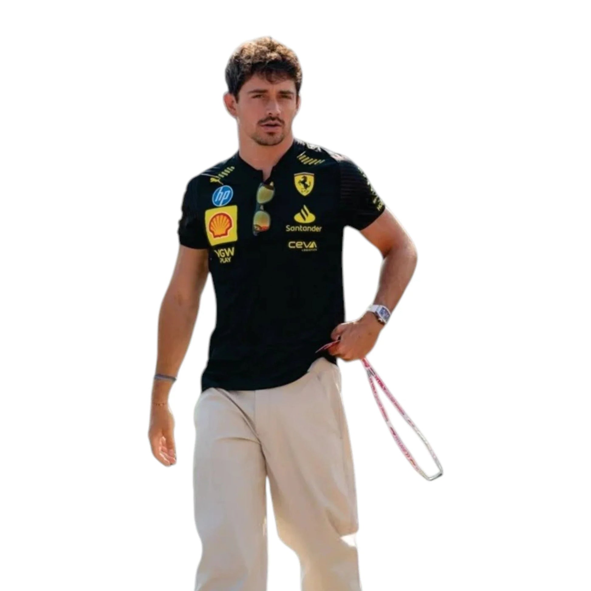 2024 Ferrari Monza GP F1 Racing T-Shirt - Barirah Racewear image 3
