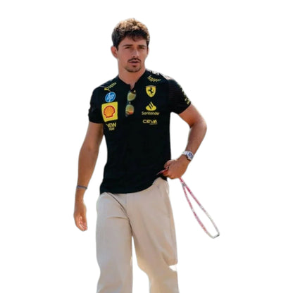 2024 Ferrari Monza GP F1 Racing T-Shirt - Barirah Racewear image 3