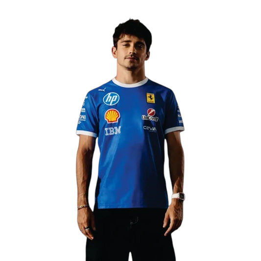 2025 Ferrari Monza GP F1 Racing T-Shirt - Barirah Racewear image 1