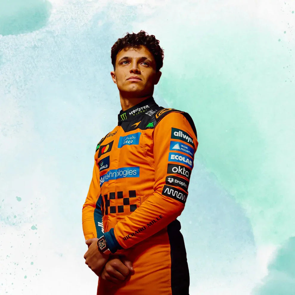 2026 McLaren F1 replica racing suit inspired by Lando Norris