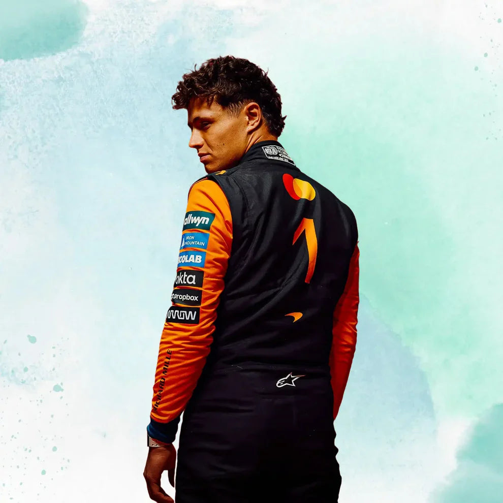 2026 McLaren F1 replica racing suit inspired by Lando Norris