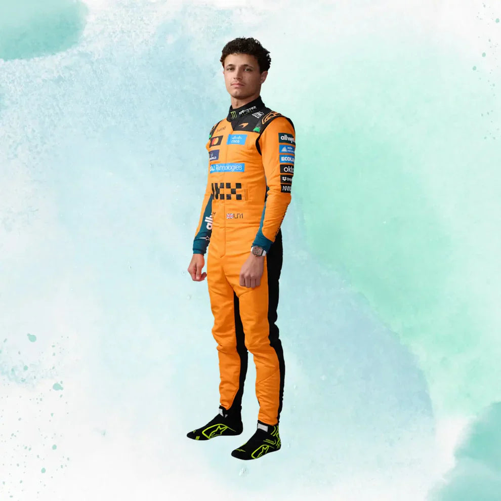 2026 McLaren F1 replica racing suit inspired by Lando Norris