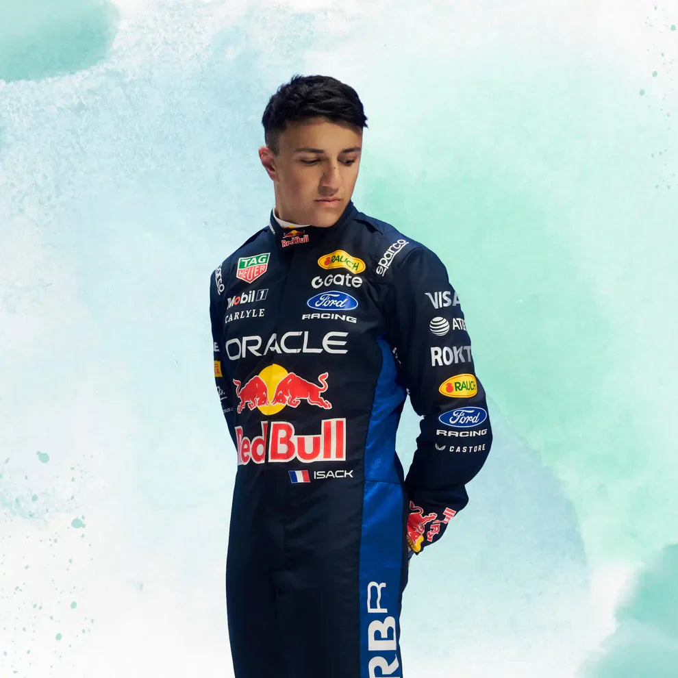 2026 Red Bull F1 replica race suit inspired by Isack Hadjar