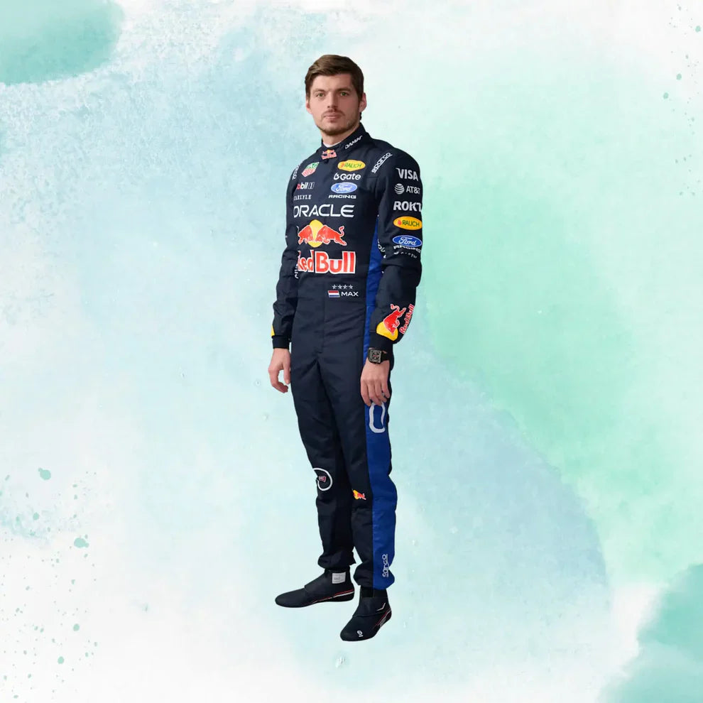 2026 Red Bull F1 replica race suit inspired by Max Verstappen