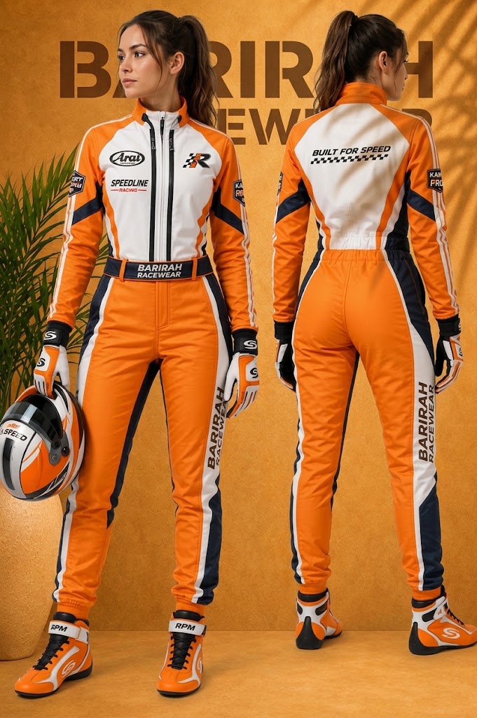 women’s-Customized Go-kart racing suit