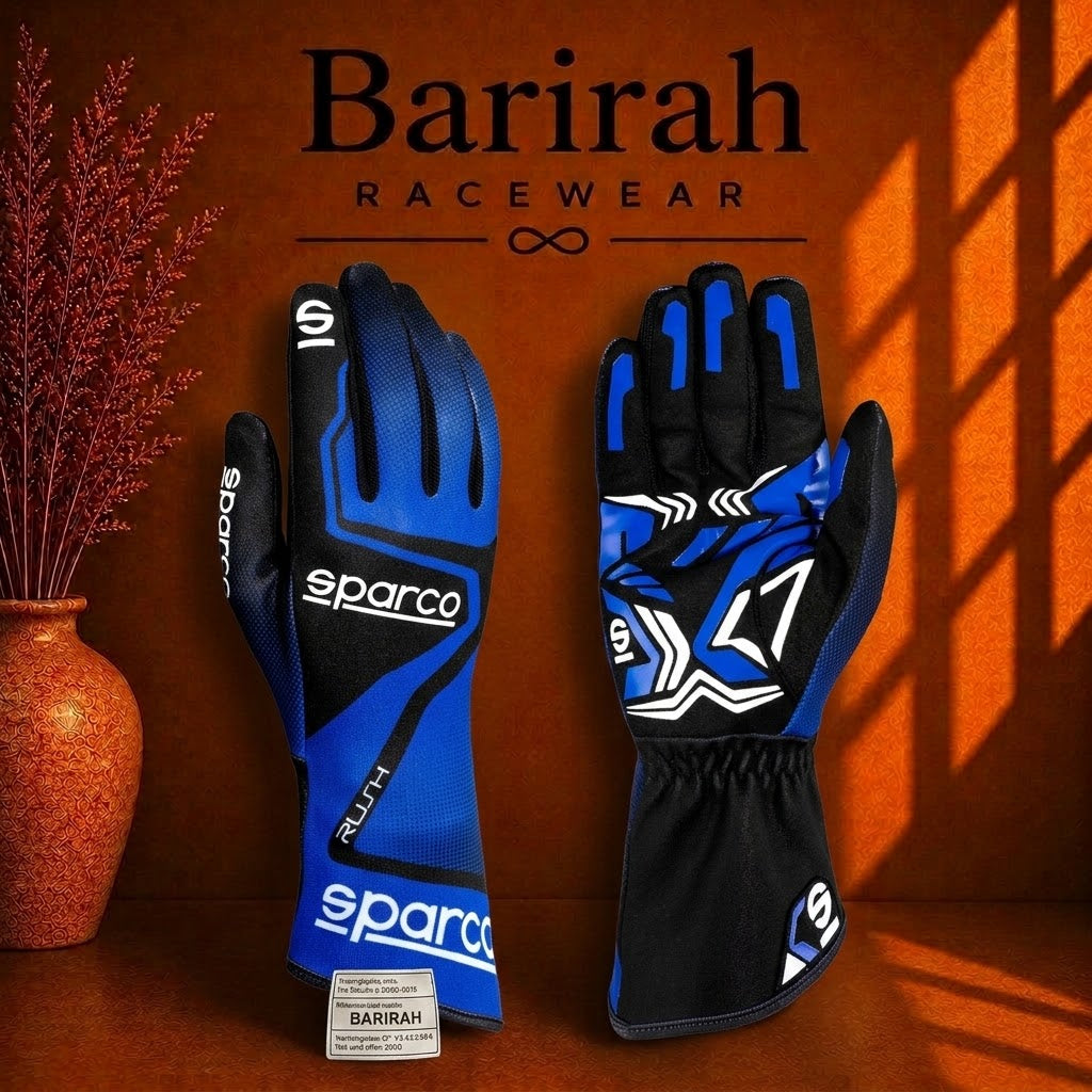 Sparco Rush Karting Gloves | Barirah Racewear
