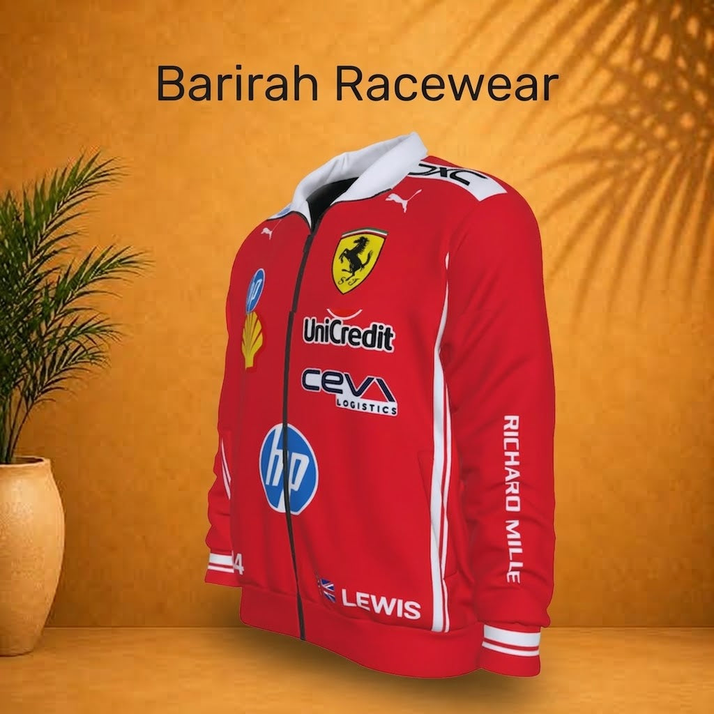 Lewis Hamilton-Inspired F1 Race Suit Jacket | Barirah Racewear