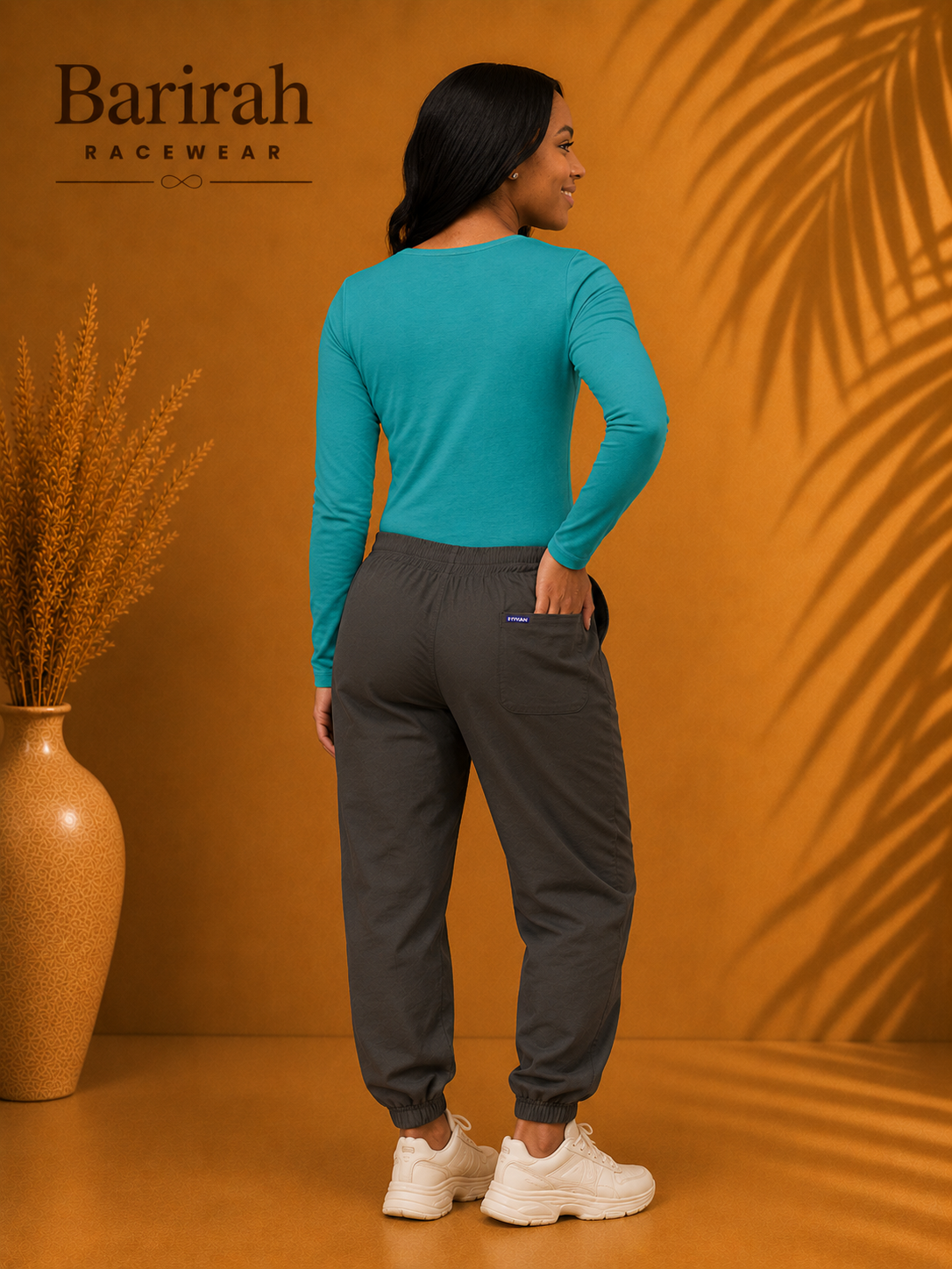 Adar Sivvan Women's Long Sleeve Comfort Underscrub Tee