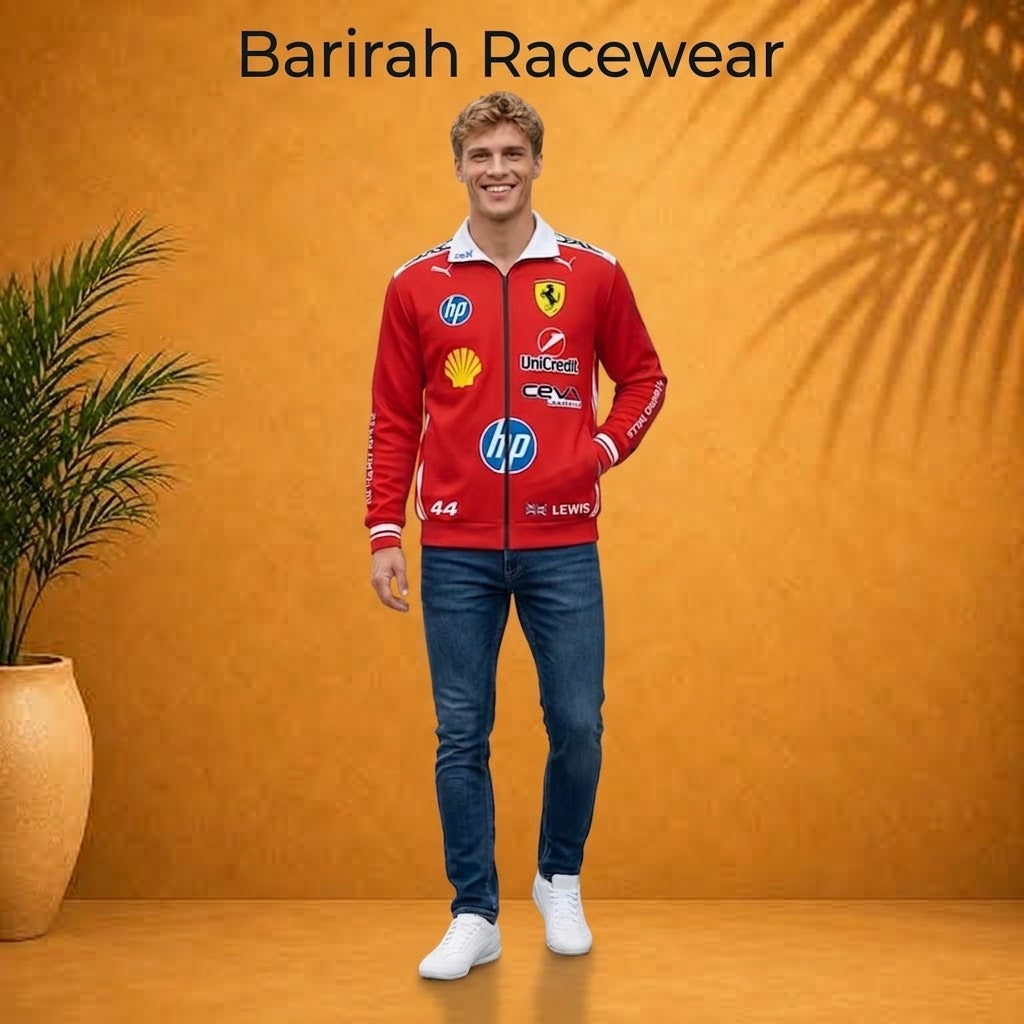Lewis Hamilton-Inspired F1 Race Suit Jacket | Barirah Racewear