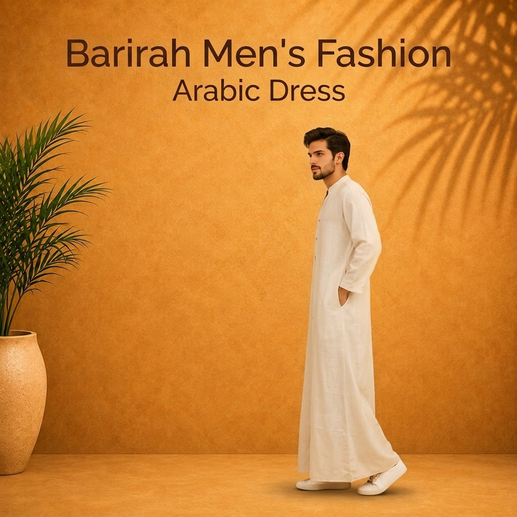 Elegant Men’s Linen Caftan