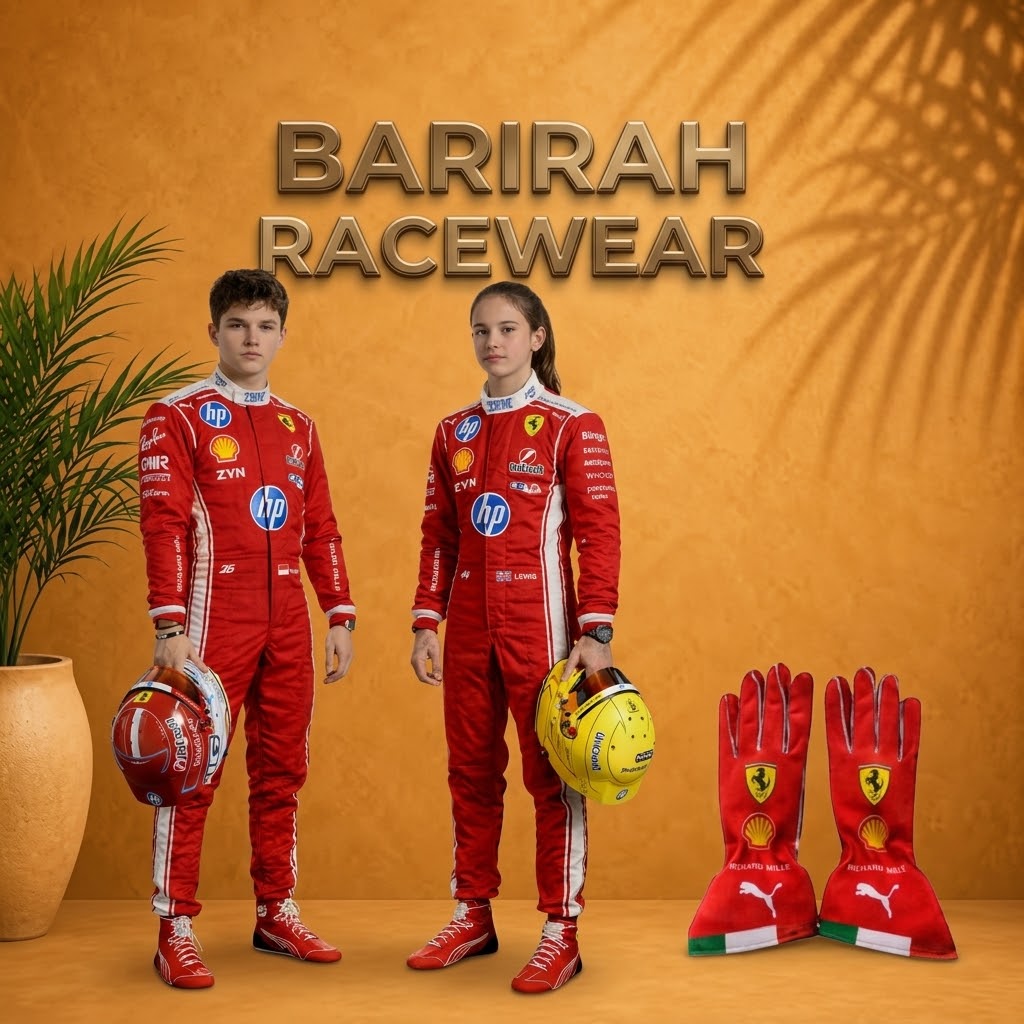 Teen Ferrari F1–Inspired Racing Suit | Barirah Racewear
