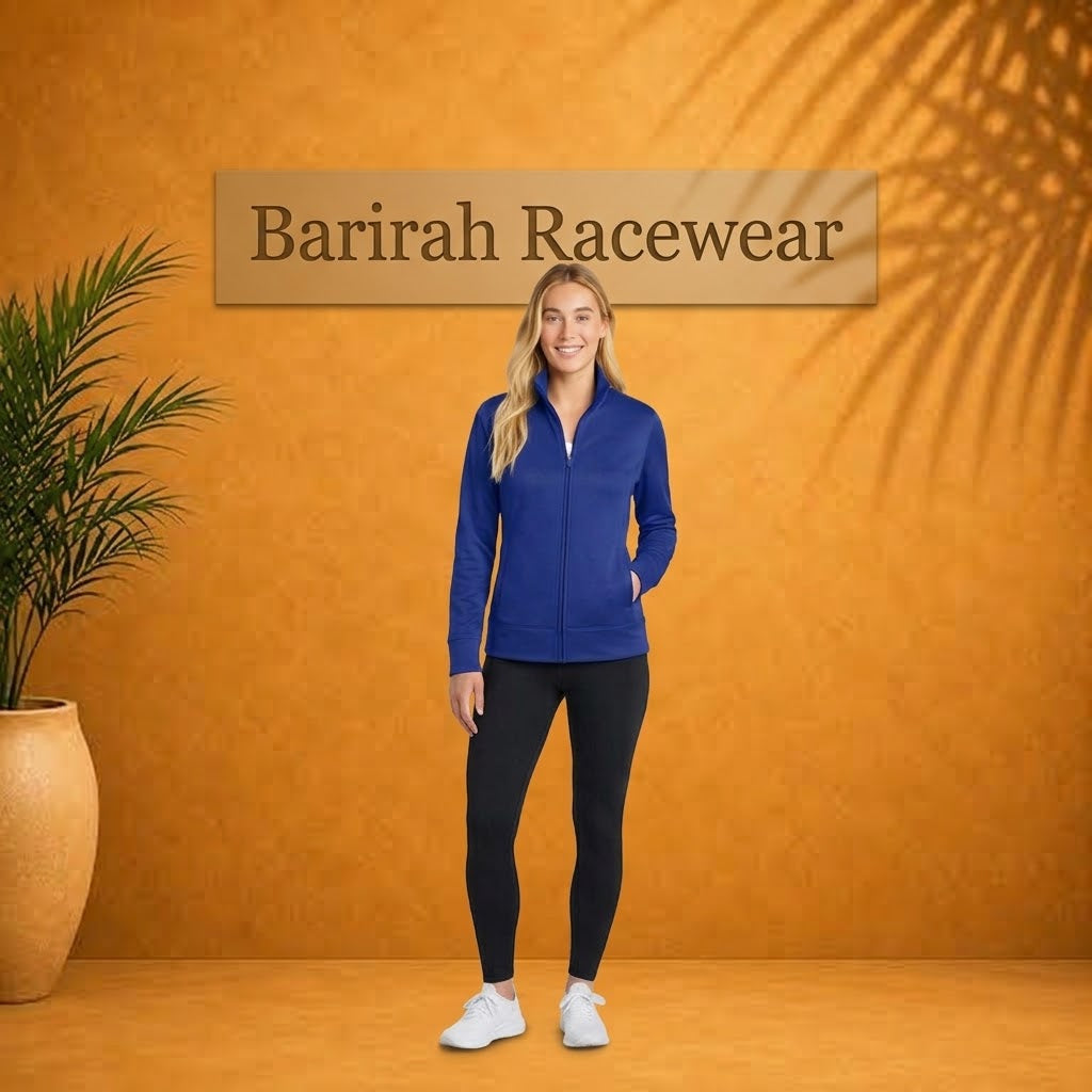 Sport-Tek Ladies Sport-Wick Fleece Full-Zip Jacket | Barirah Racewear