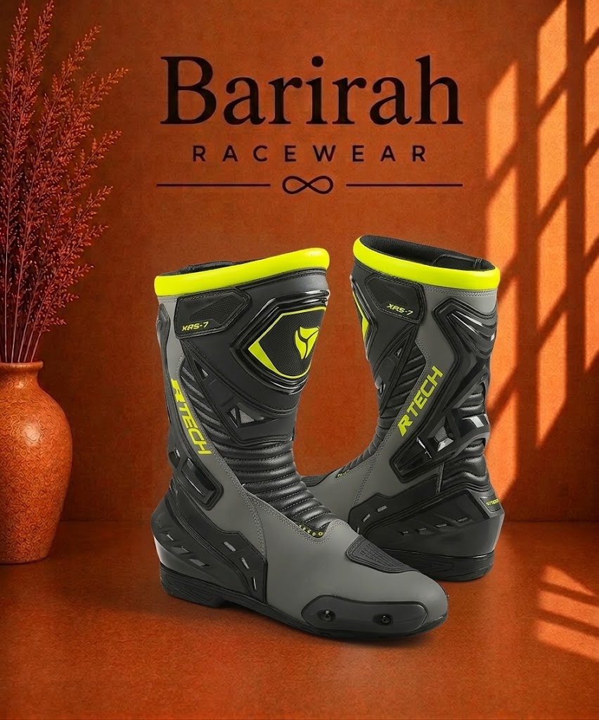 Motorcycle Racing Boots | Professional Riding Boots | Barirah Racewear
