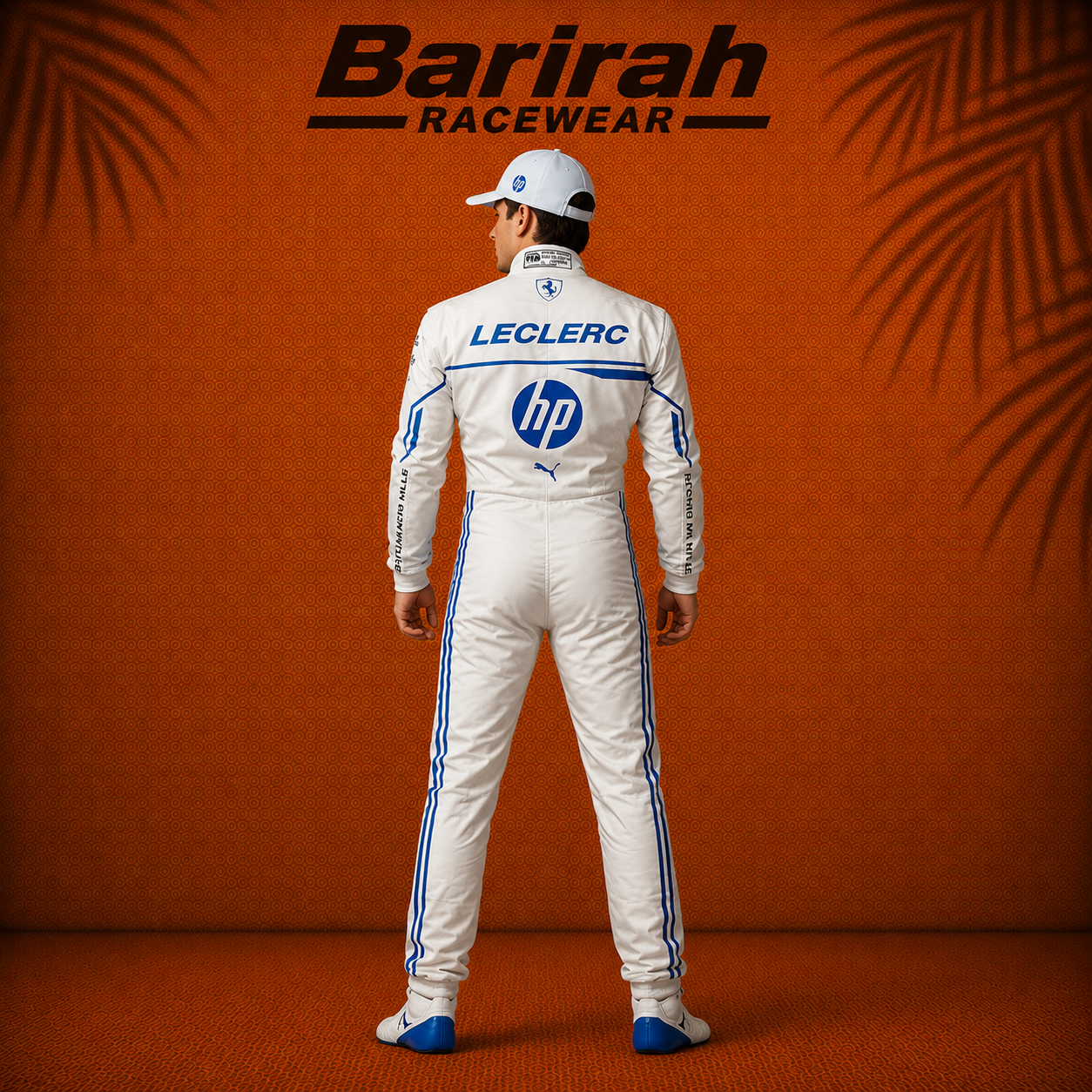 Barirah Ferrari Level 2 Digital Printed Kart Suit