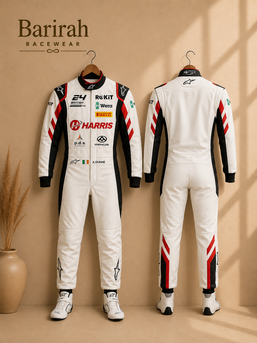 Gokart racing suit designed for endurance mobility safety perfect for motorsport enthusiasts