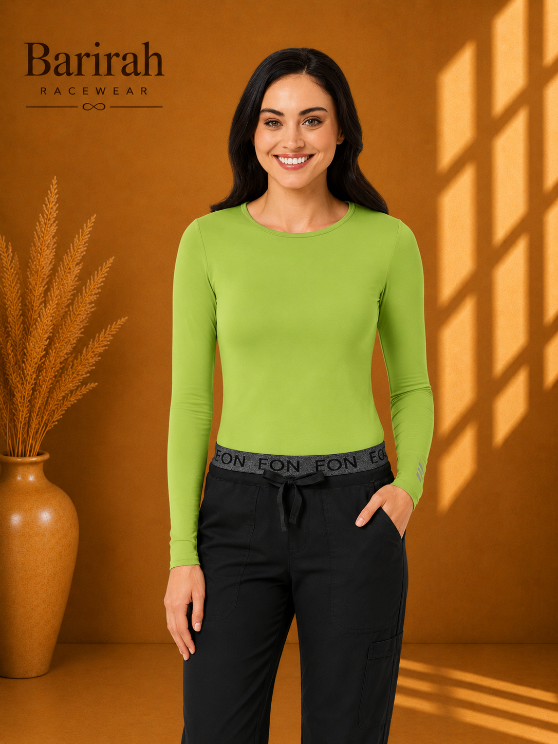 Maevn Female Long Sleeve Under Scrub T-Shirt