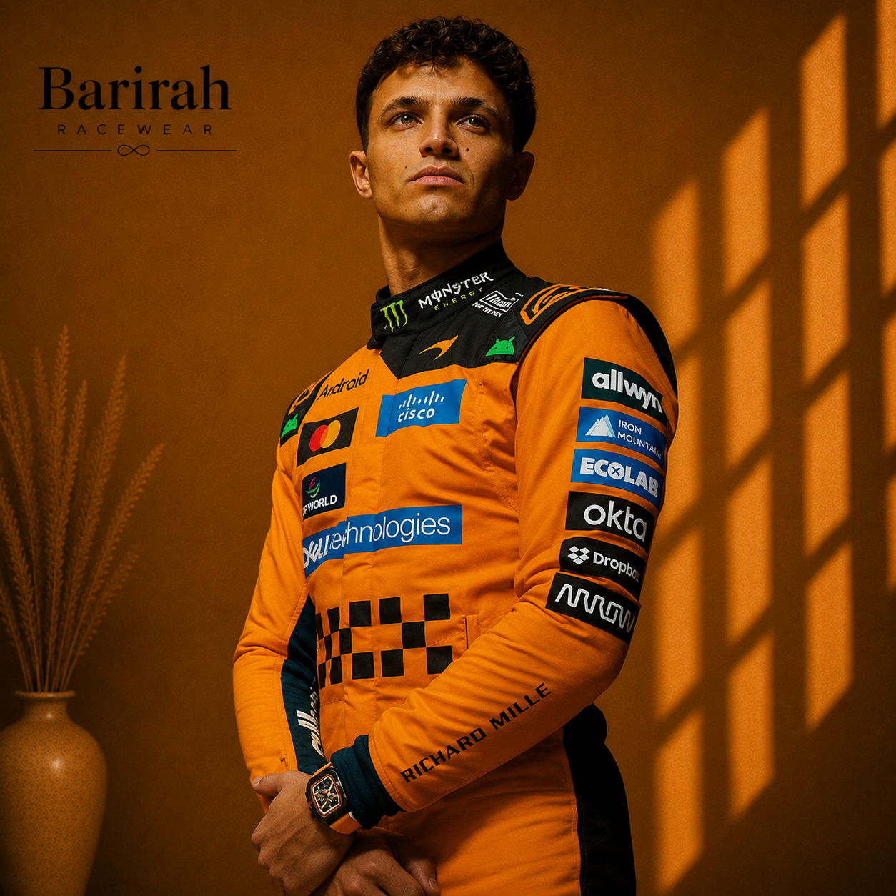 Lando Norris 2026 F1 Race Suit with Shoes & Gloves Kit