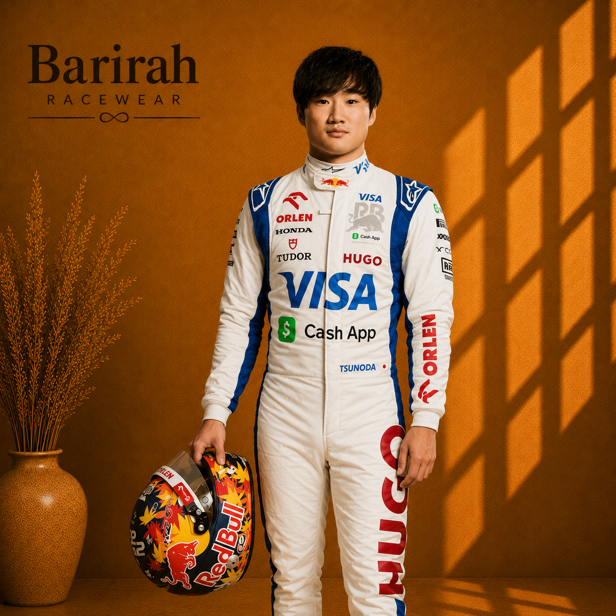 2024 Yuki Tsunoda F1 Race Suit Visa Cash App