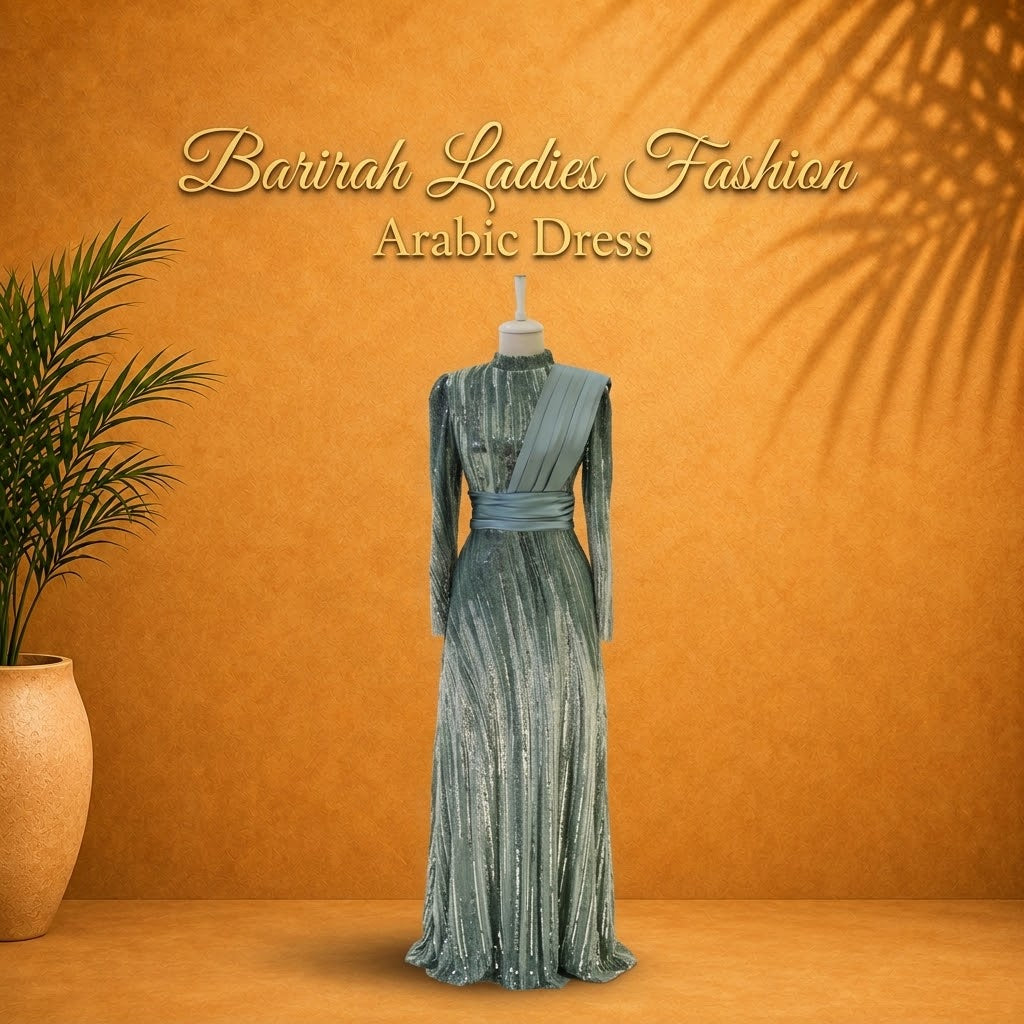 Elegant Modest Evening Dress