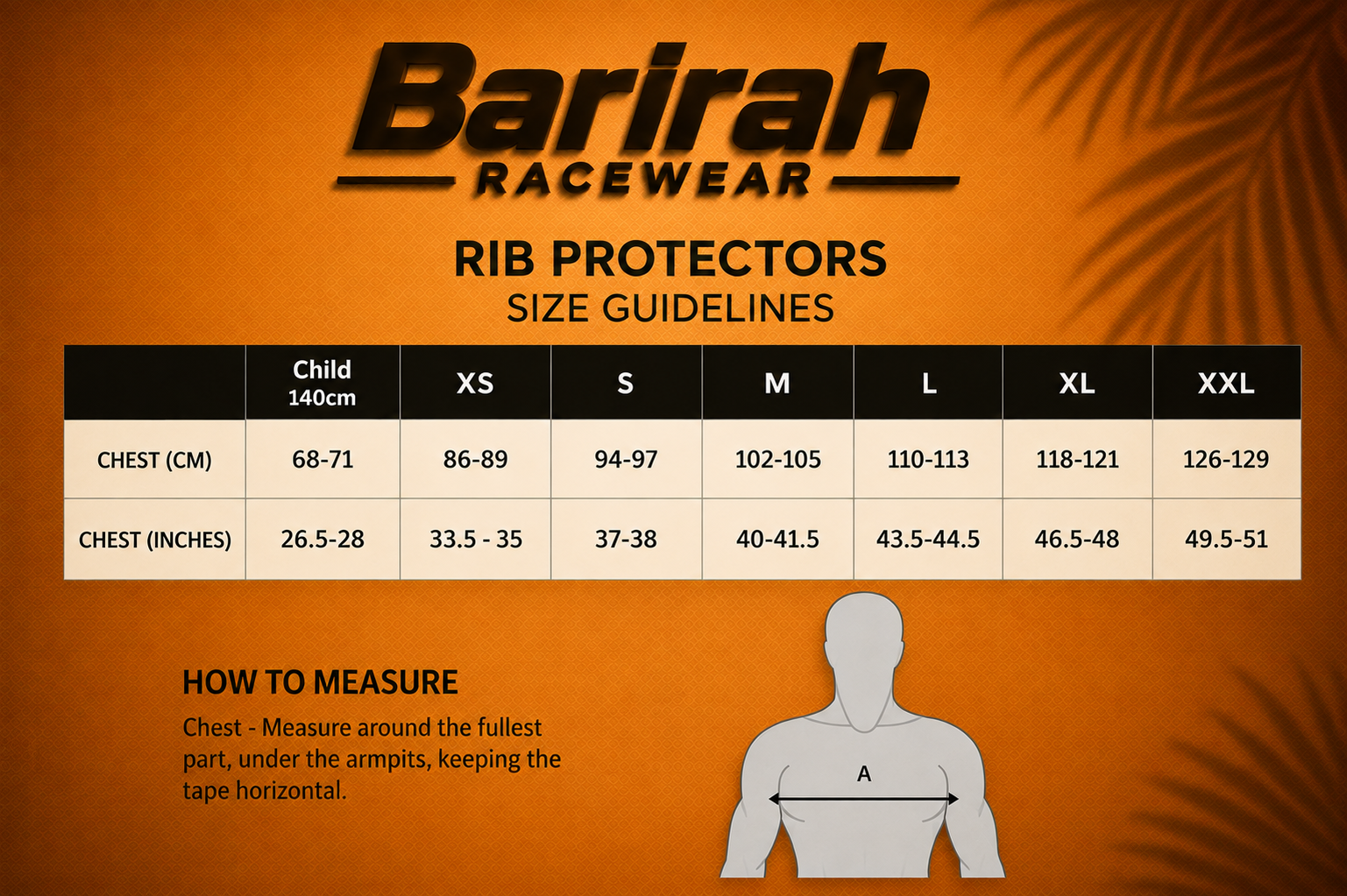 Barirah Racewear Karting Rib-Protector | Body Armor