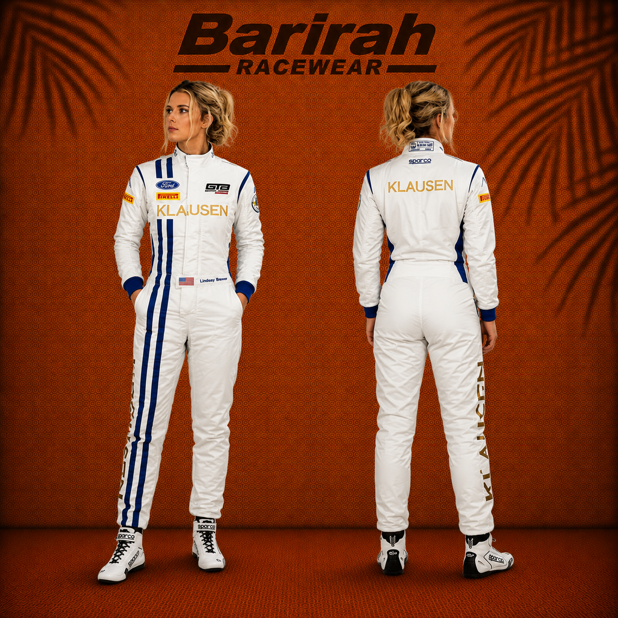 Women's Level 2 Digital Printed Kart Suit | Barirah Racewear