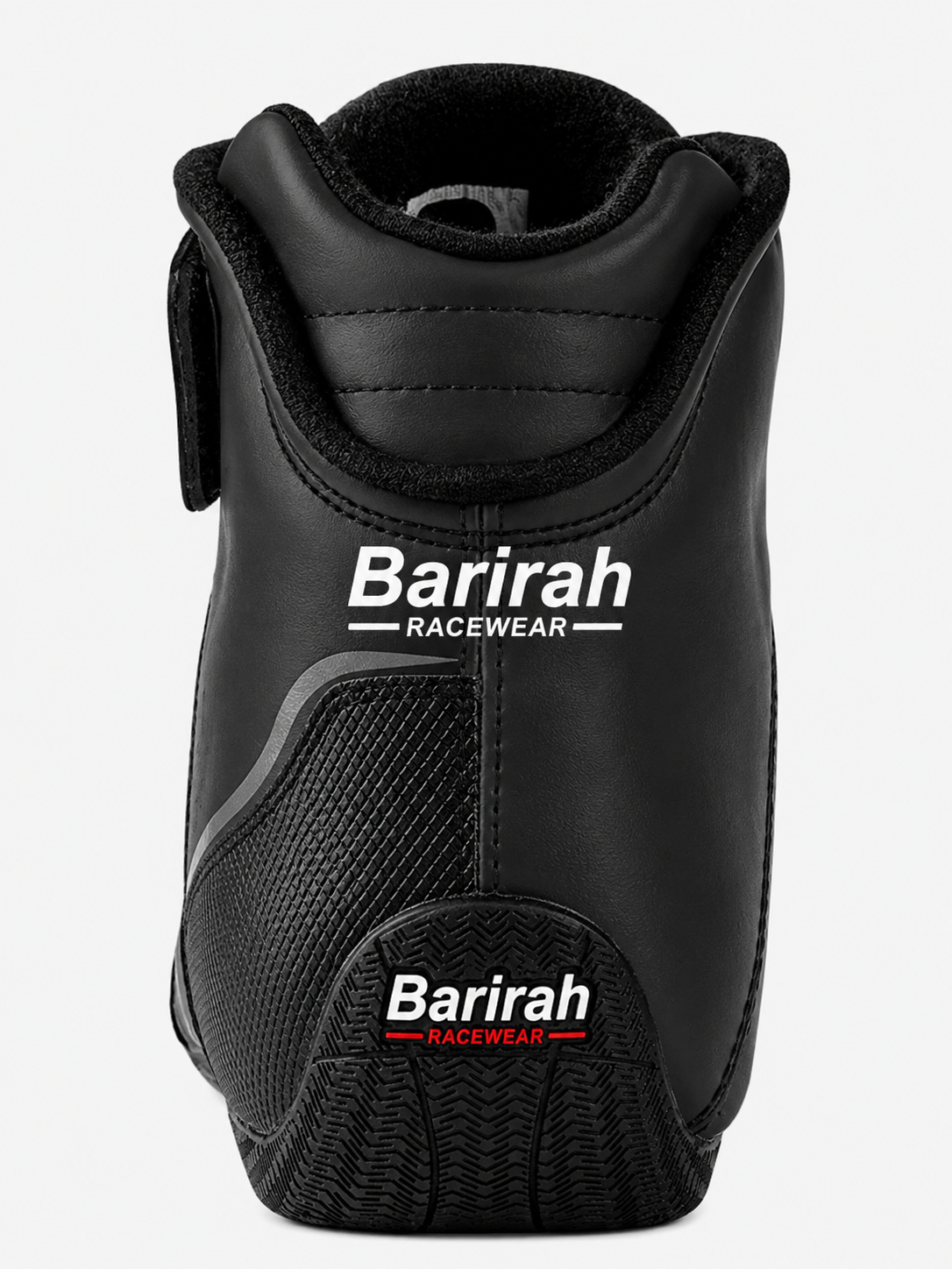 Barirah Racewear Premium Karting Racing Shoes – Professional Motorsport Driving Boots | Lightweight High-Grip Racing Footwear | Black