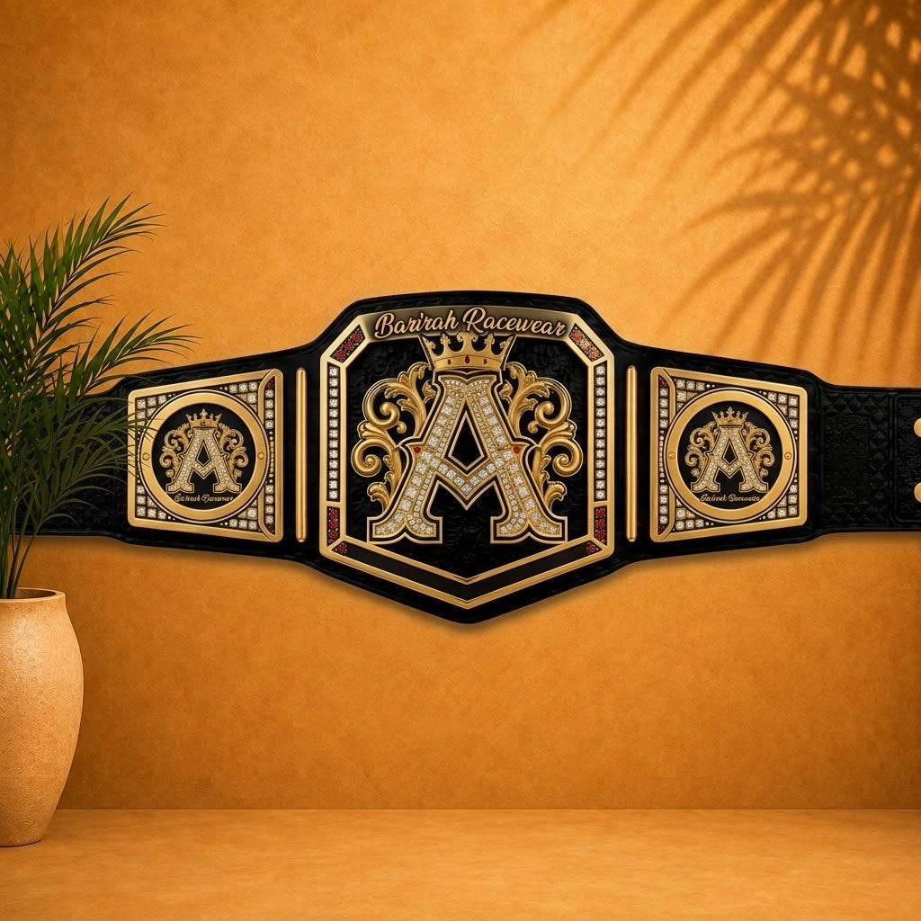 Premium custom championship belt