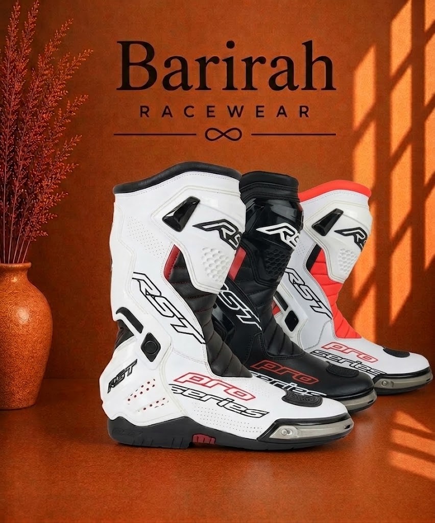 RST Pro Series Race Boots | Motorcycle Racing Boots | Barirah Racewear