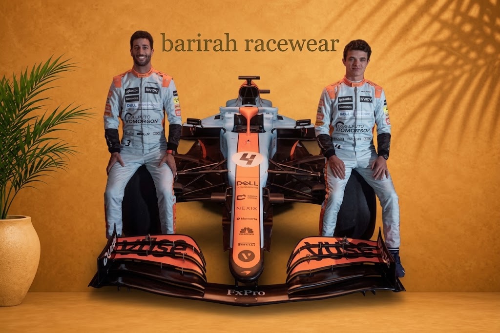 McLaren F1 Racing Suit | Barirah Racewear