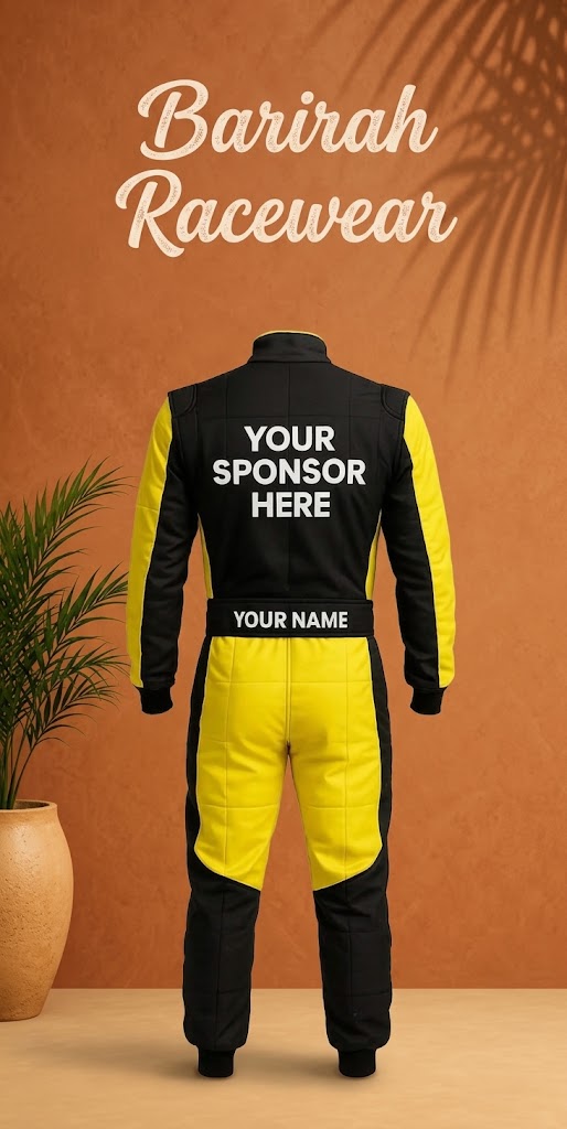 Custom Go-Kart Level 2 Racing Suit Standard Suit| Barirah Racewear