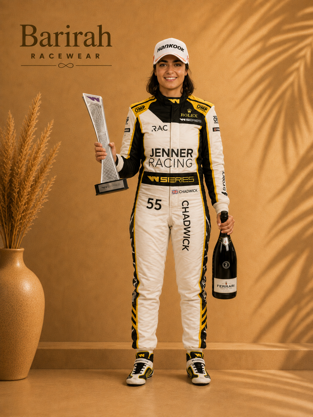 Go-Kart Racing women Suits-Barirah Racewear