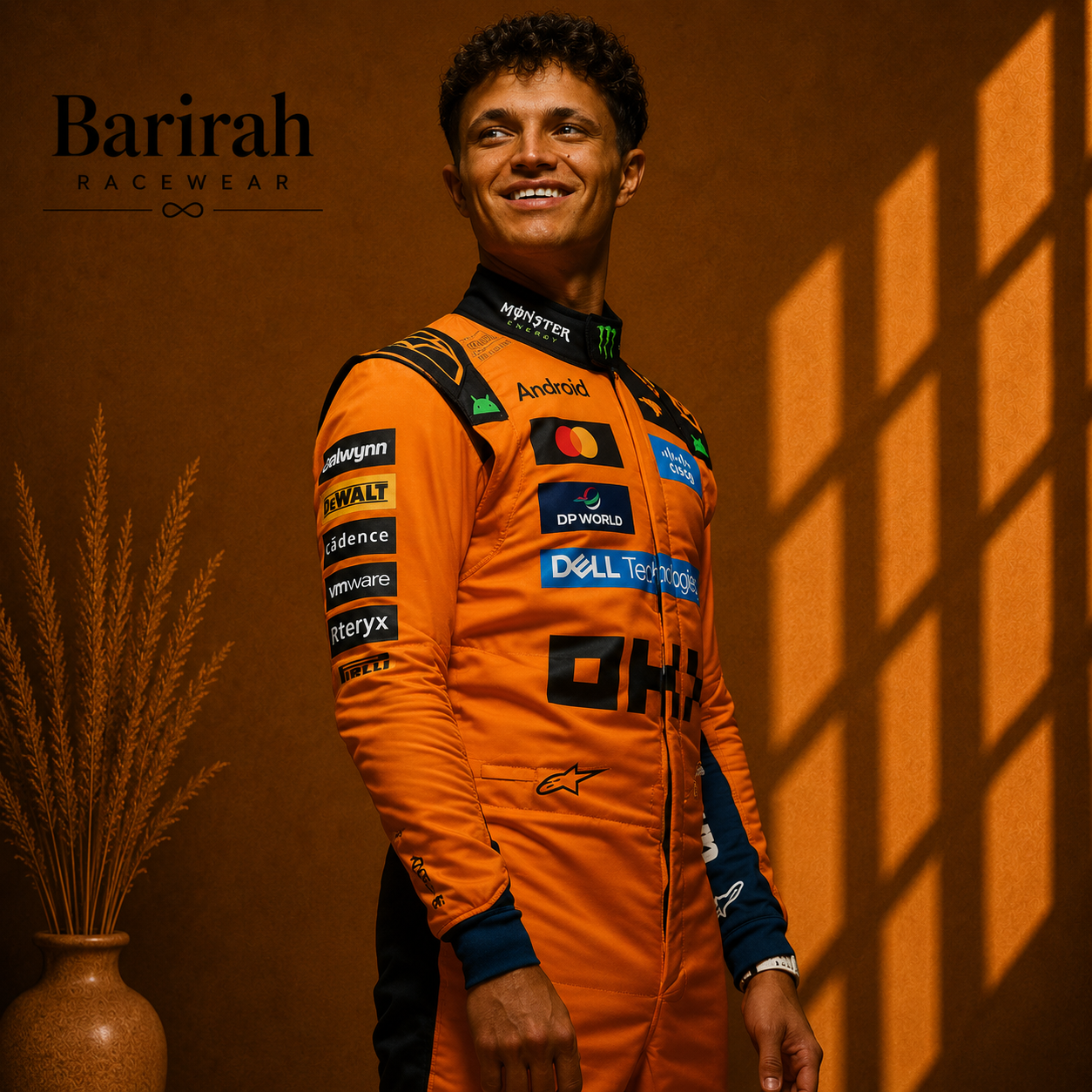 Lando Norris 2026 F1 Race Suit with Shoes & Gloves Kit