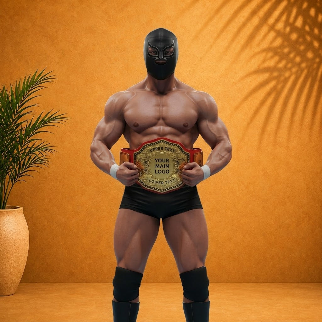 Premium custom wrestling heavyweight world championship belt