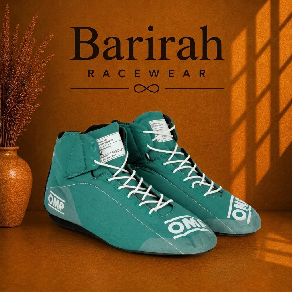 F1 Racing Boots | Professional Motorsport Driver Shoes | Barirah Racewear