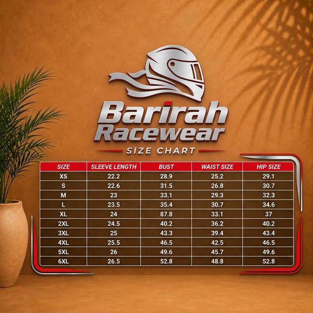 Women’s Red Racing Suit | Motorsport Karting Outfit | Barirah Racewear