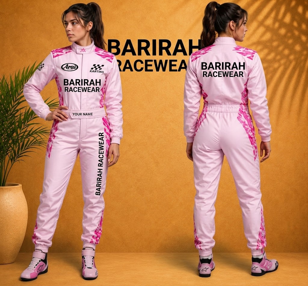 women’s-Customized Go-kart racing suit