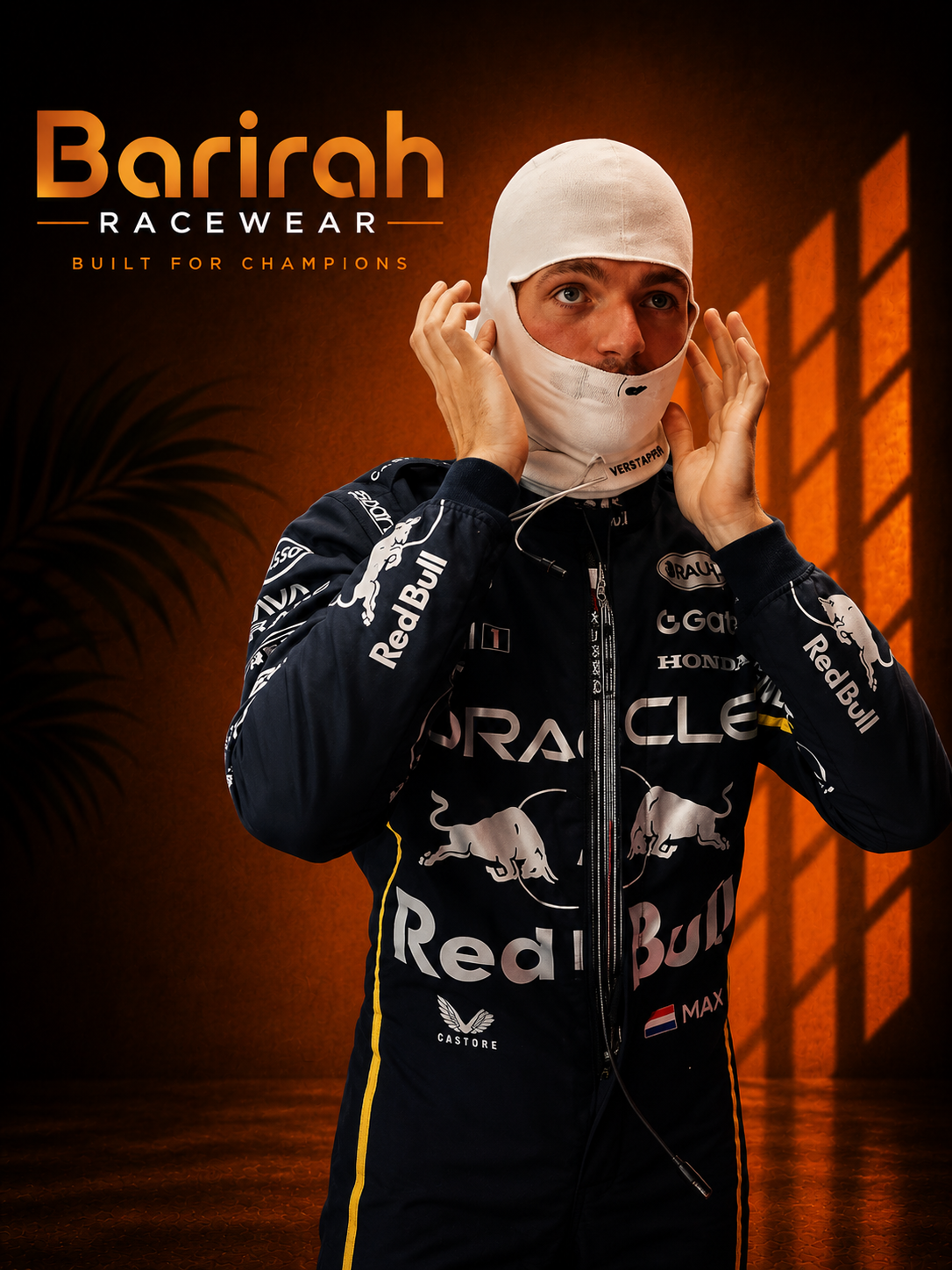 Max Verstappen 2025 Singapore GP F1 Race Suit