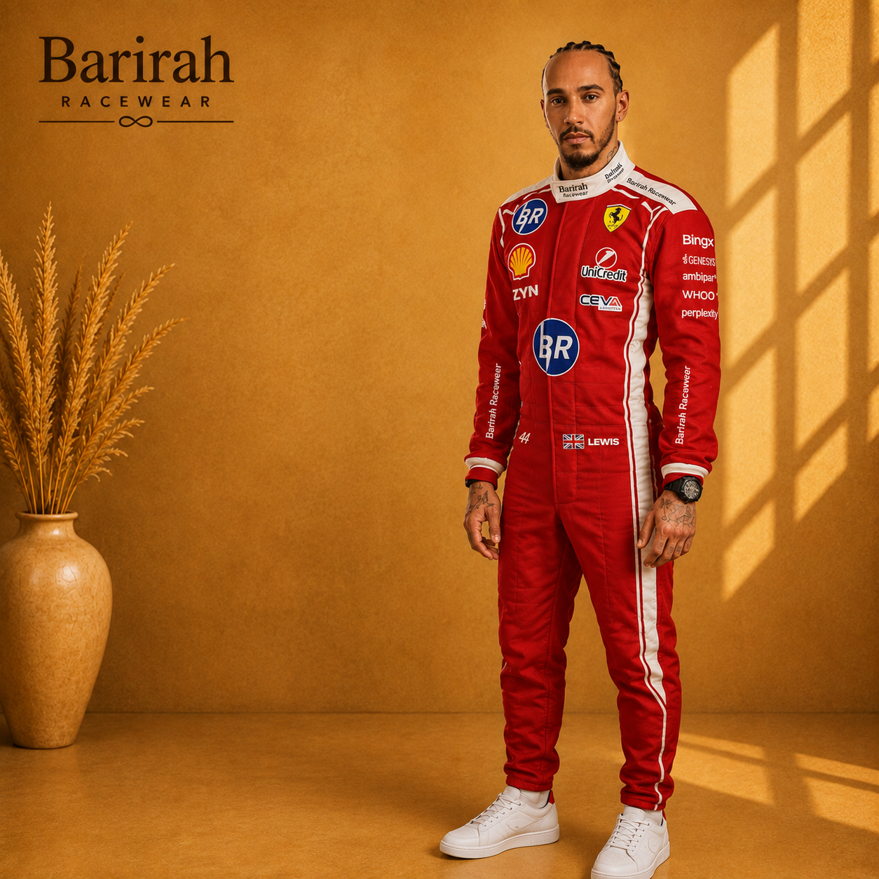 Lewis Hamilton Ferrari 2026 Racing Suit