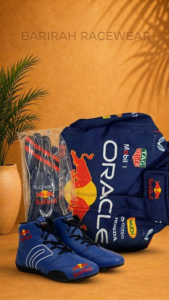 Custom 2026 F1-style racing suits for adults and kids,