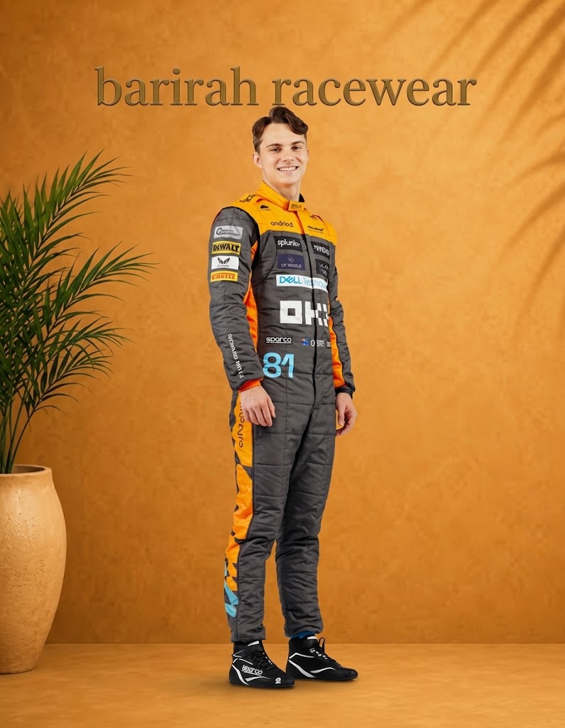 2023 Oscar Piastri McLaren F1–Inspired Racing Suit | Barirah Racewear