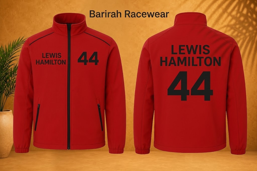 Lewis Hamilton-Inspired F1 Racing Jacket | Barirah Racewear