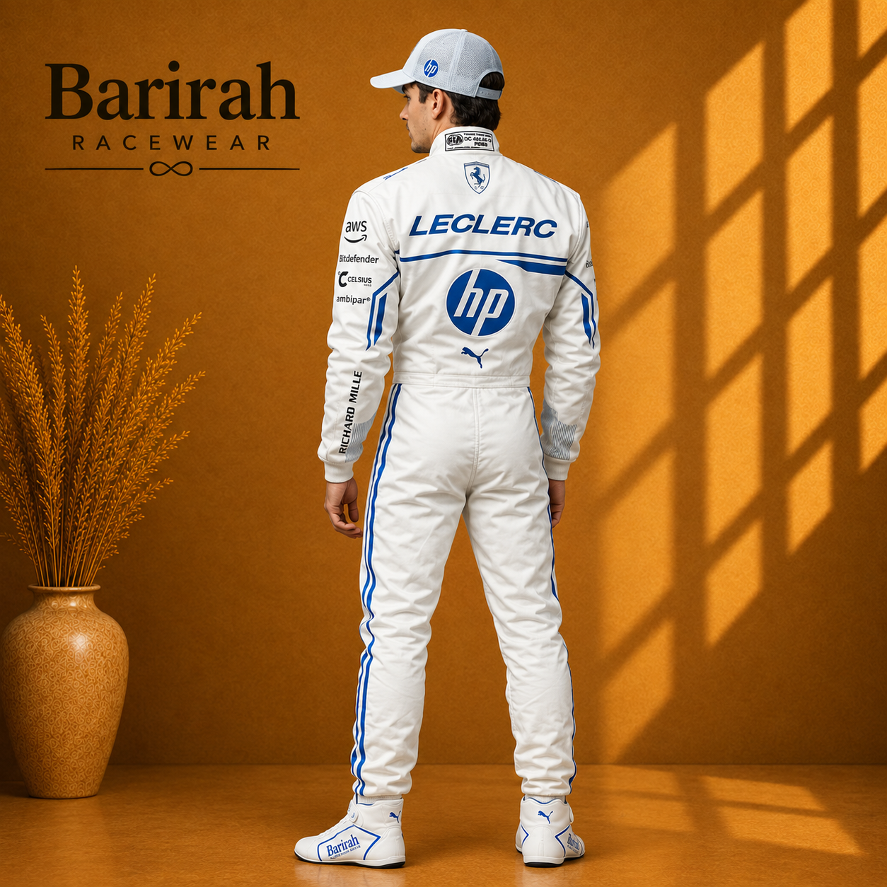 2025 Charles Leclerc Scuderia Ferrari Monaco GP F1 Race Suit