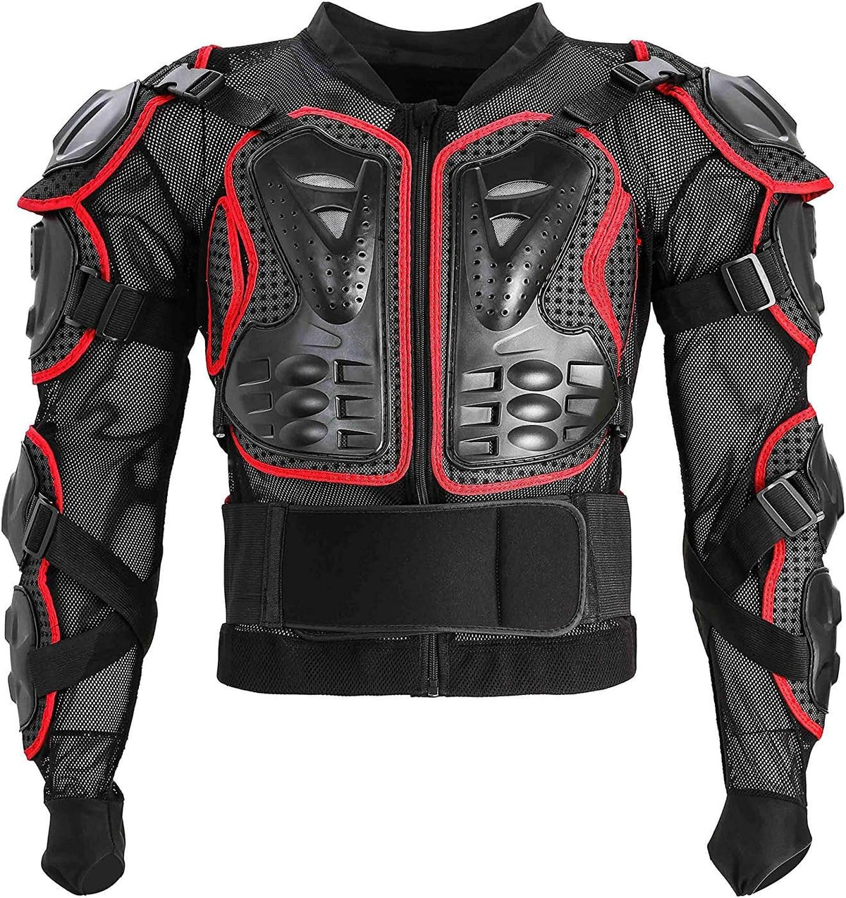 Motorcycle Full Body Armor Jacket - Breathable Motocross